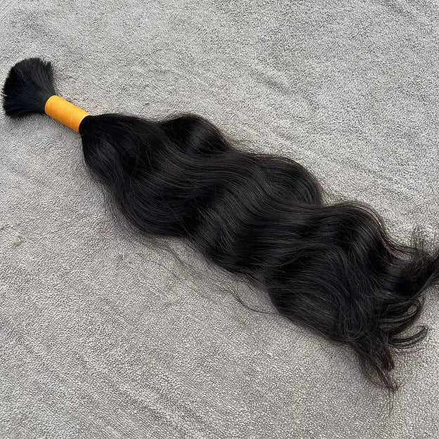 Deep Wave Bulk Human Hair for Braiding