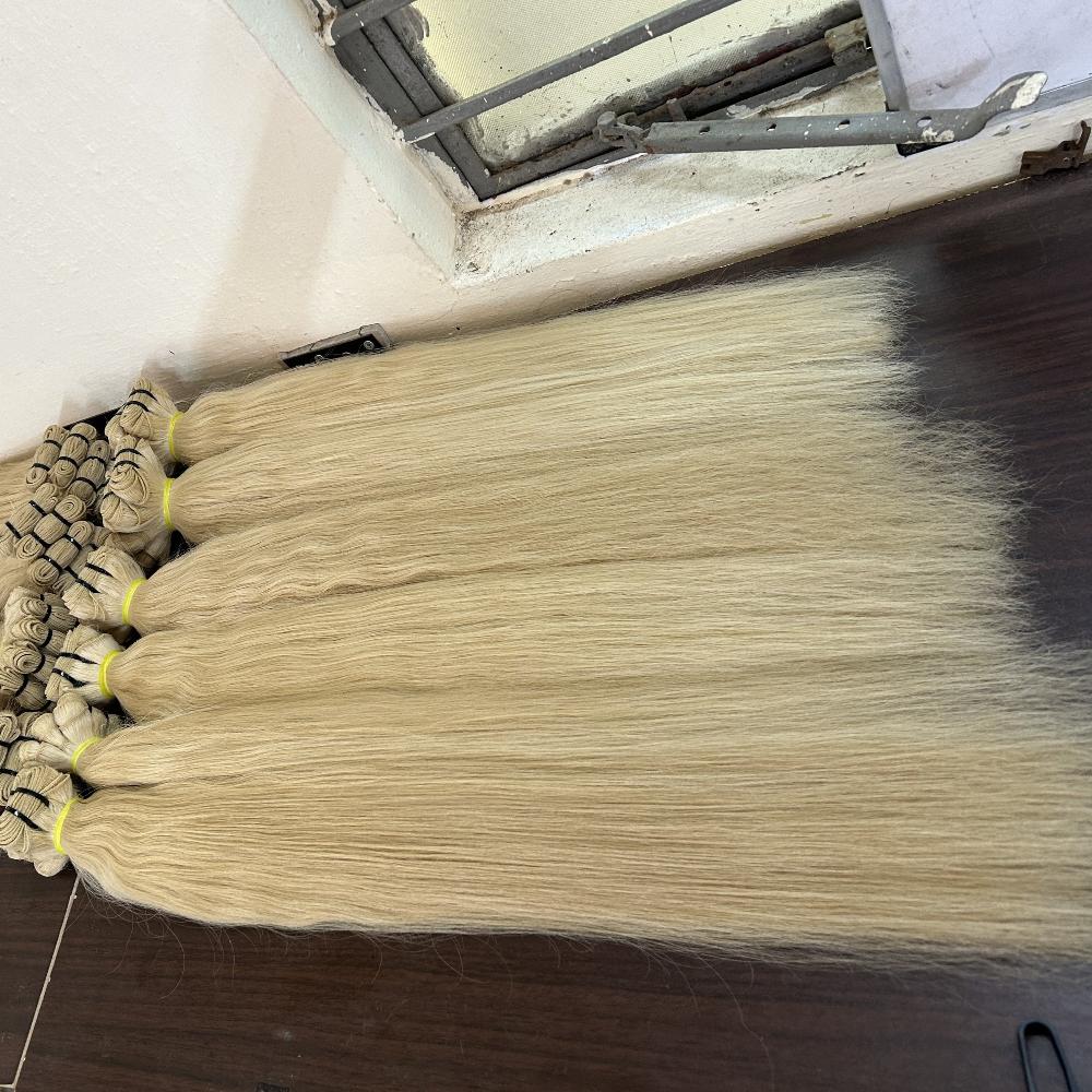 613 Blonde Weft Human Hair Bundles