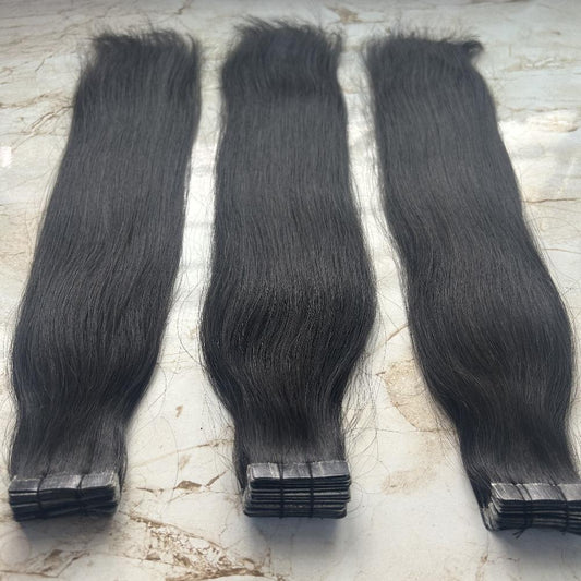 Natural Straight Tape Hair Extensions