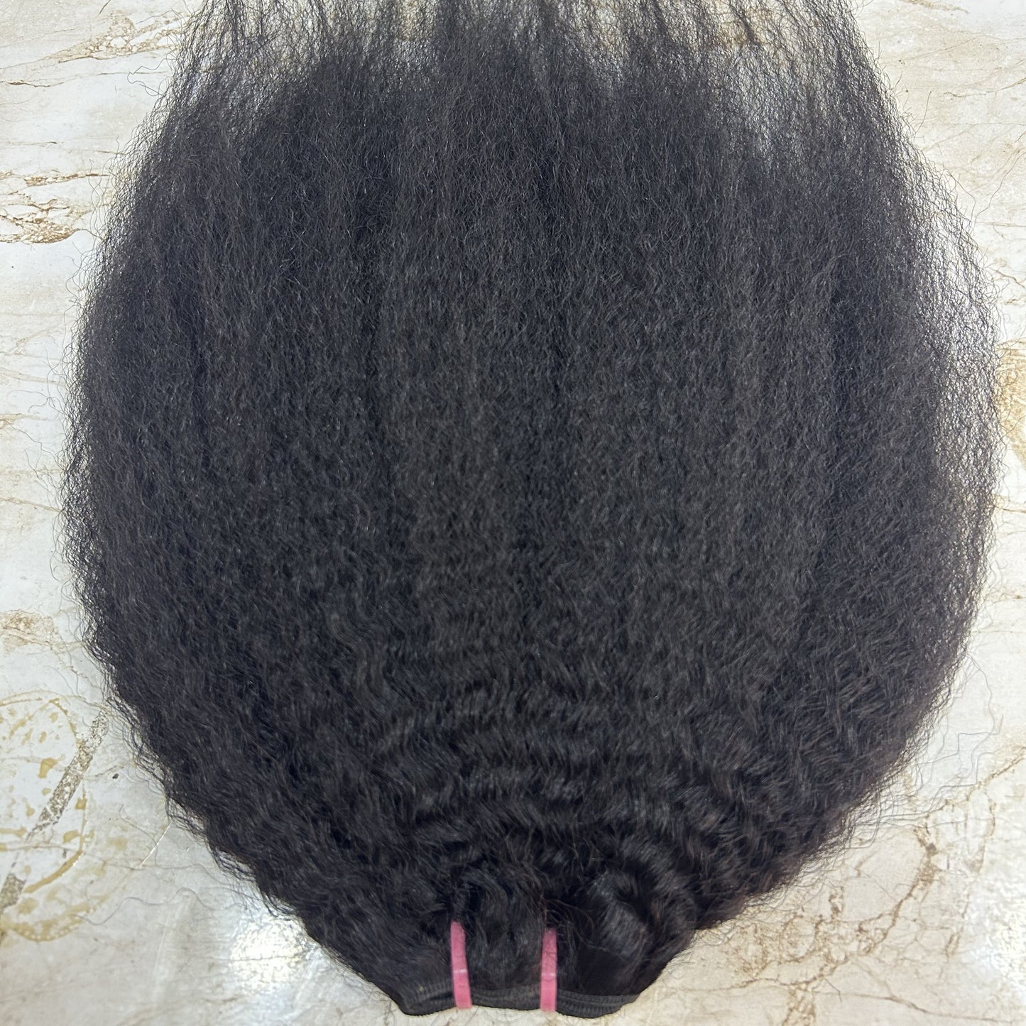 kinky straight human hair extensions
