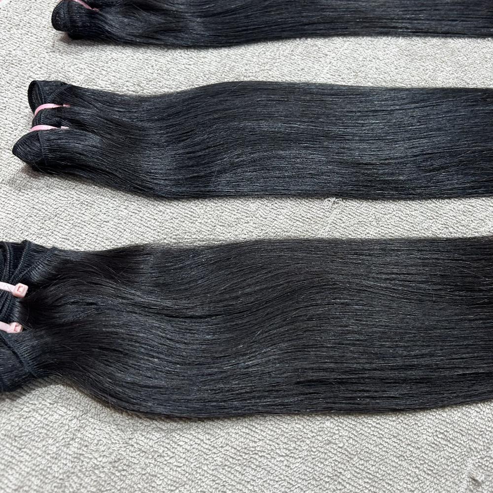 Virgin Straight Weft Hair Bundle deals