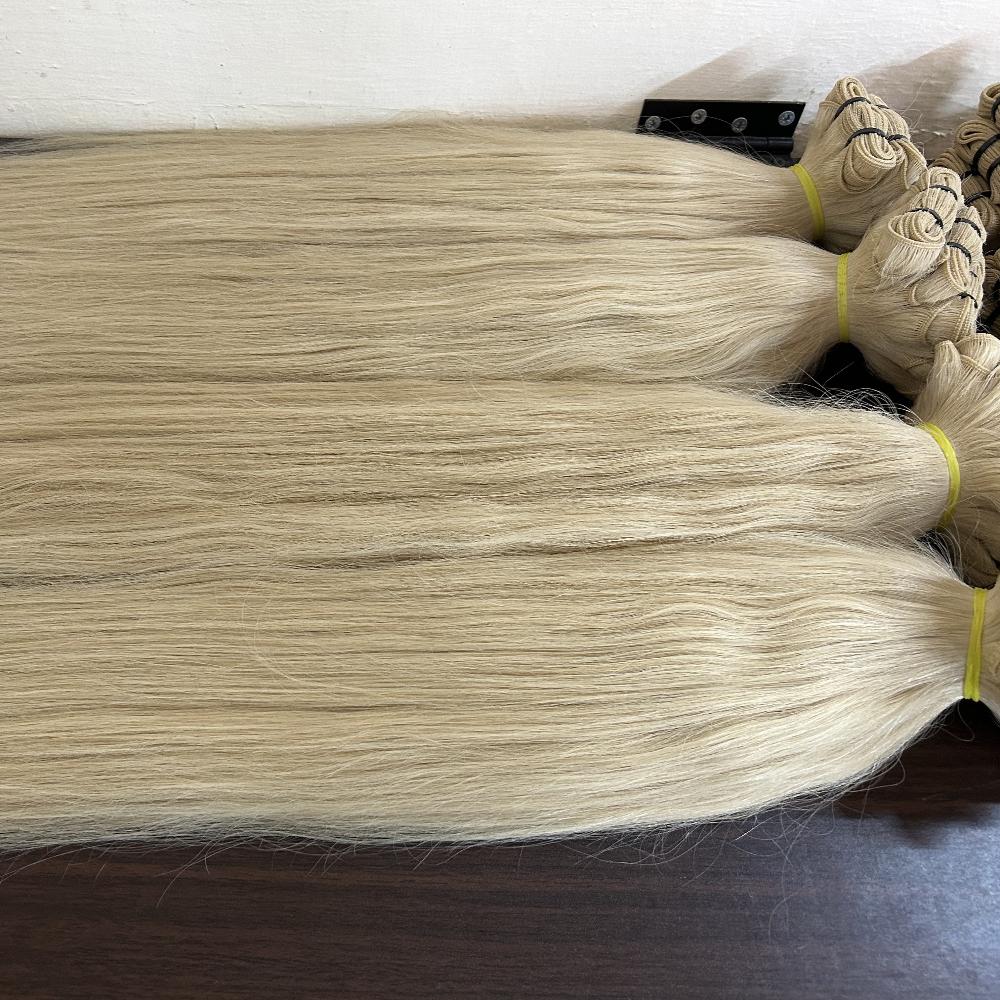 Premium Blonde Weft Human Hair Bundles