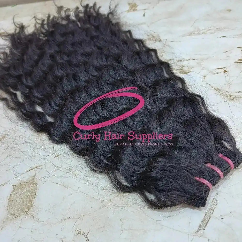 Virgin Curly Hair Extensions Human Hair Weave