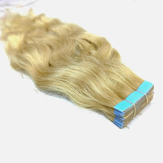 Blonde 613 Tape In Hair Extensions