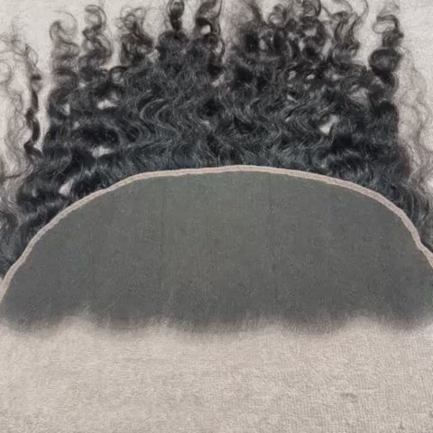 13x6 Curly HD Lace Frontal Human Hair