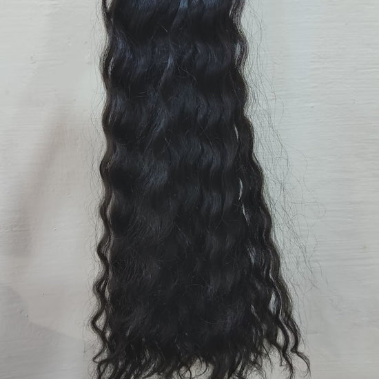 Steamed Curly Weft Hair Bundles 