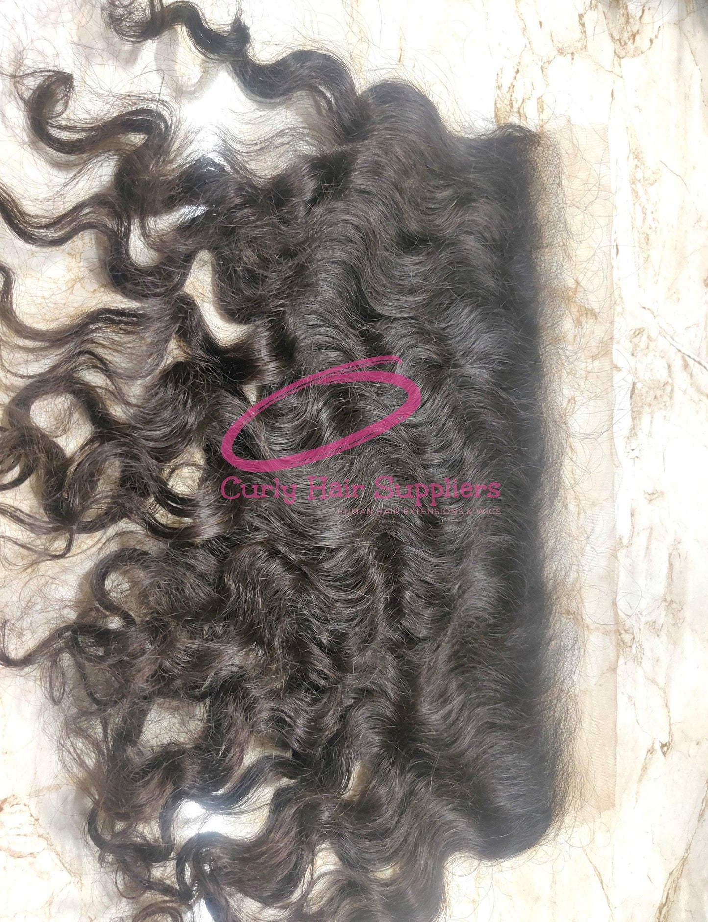 Swiss Lace Human Hair Curly Front for Indian Hair Curly Hair Suppliers